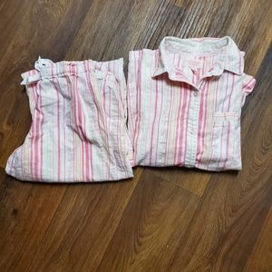 VS PJ Matching Small Set Pink Orange White STRIPE